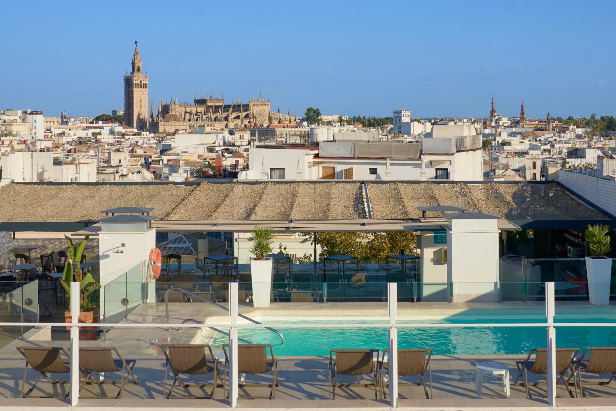 Hotel Becquer Sevilla Kültér fotó